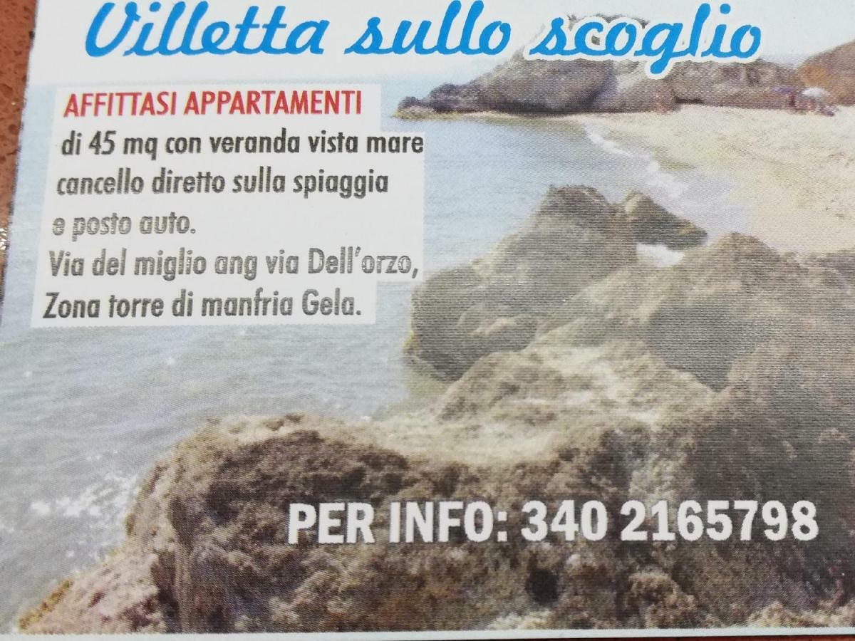 Villetta Sullo Scoglio เจลา ภายนอก รูปภาพ